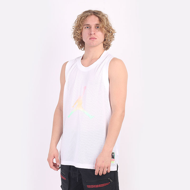 Мужская майка Jordan Jersey (DQ5867-100)  - цена, описание, фото 3